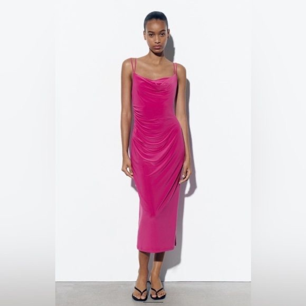 Zara Pink Women's Dress